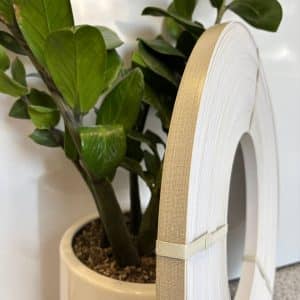 نوار لبه کتان روشن مات