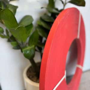 نوار لبه قرمز مات